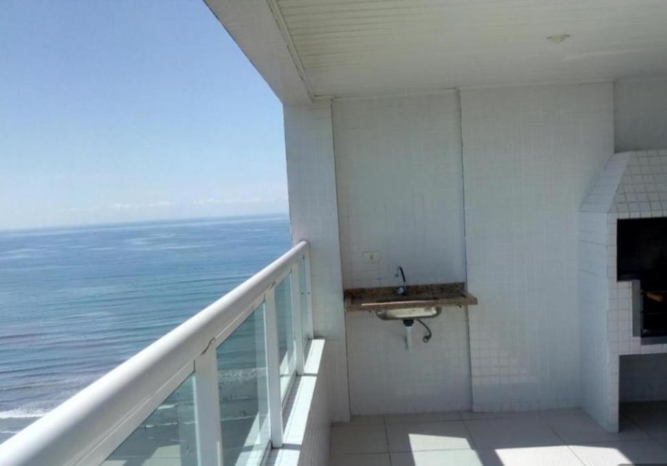 Lindo Apartamento Pé na Areia Praia Grande  Exterior foto