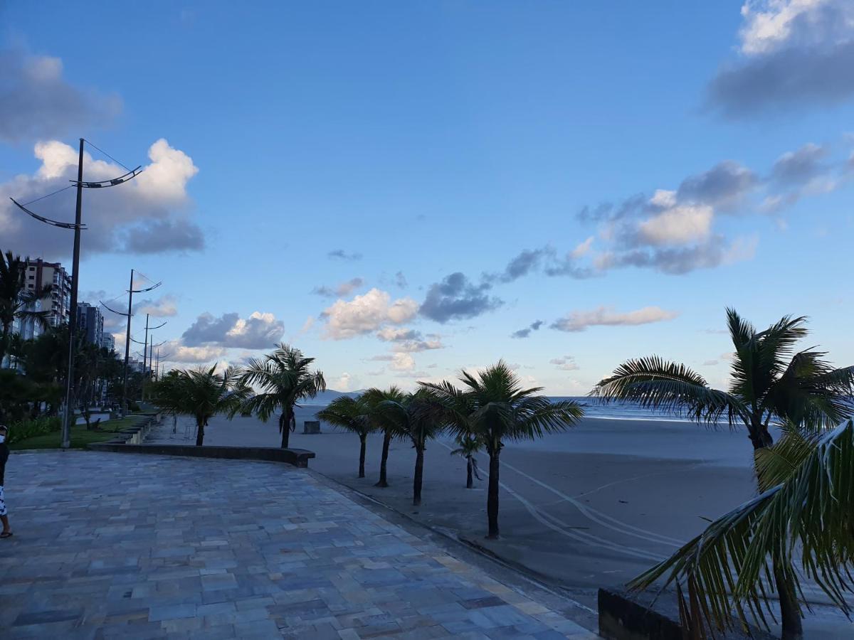 Lindo Apartamento Pé na Areia Praia Grande  Exterior foto
