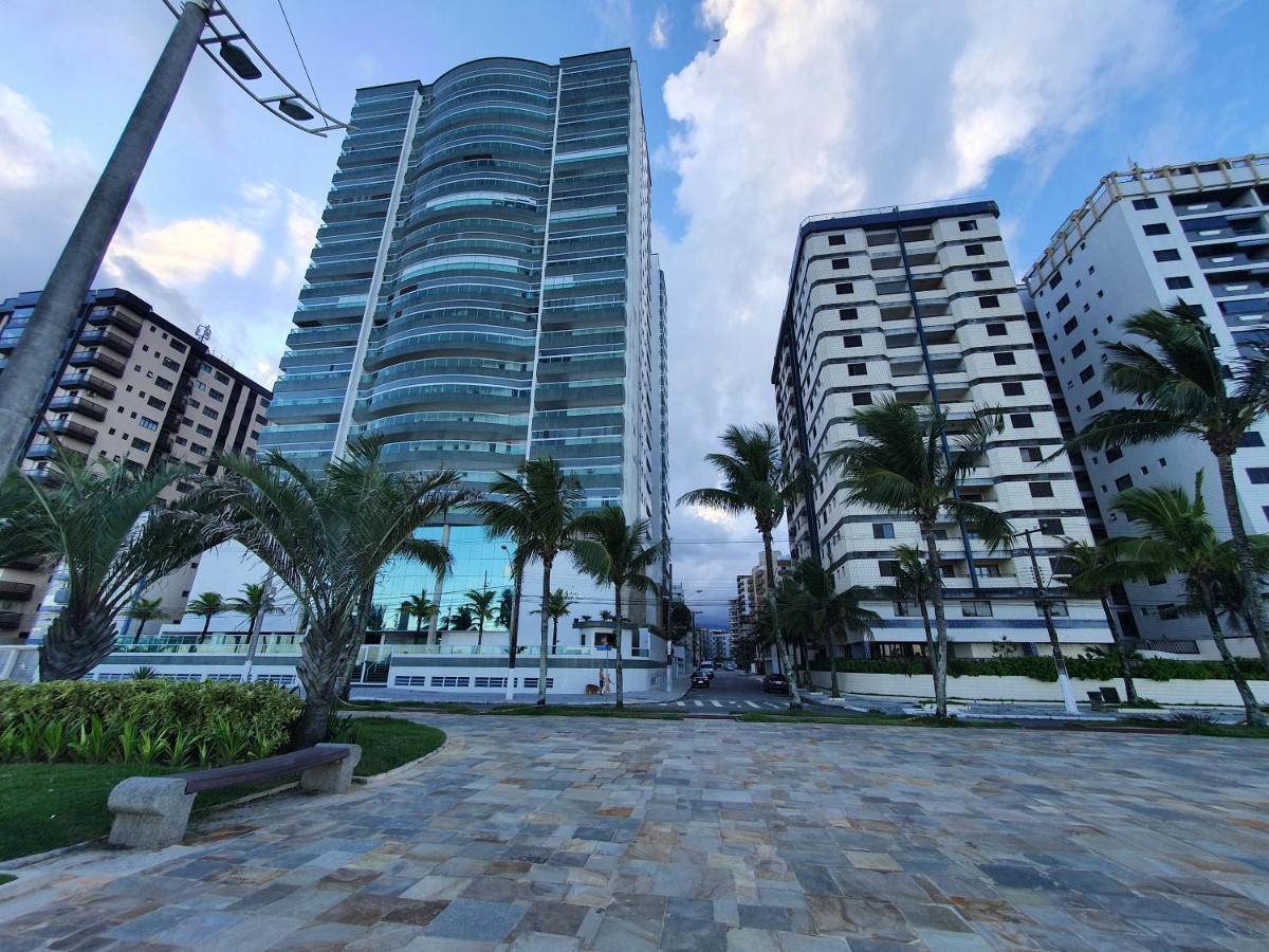 Lindo Apartamento Pé na Areia Praia Grande  Exterior foto