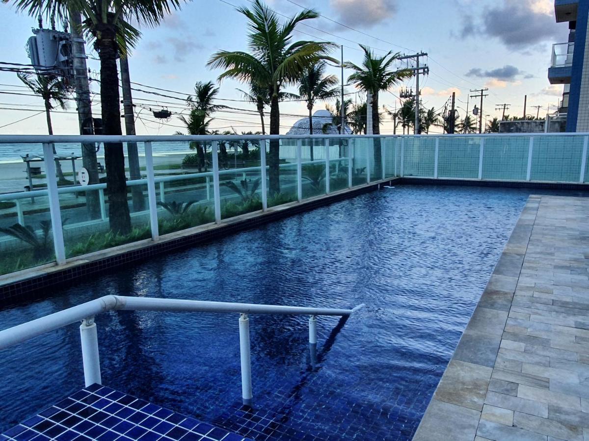 Lindo Apartamento Pé na Areia Praia Grande  Exterior foto