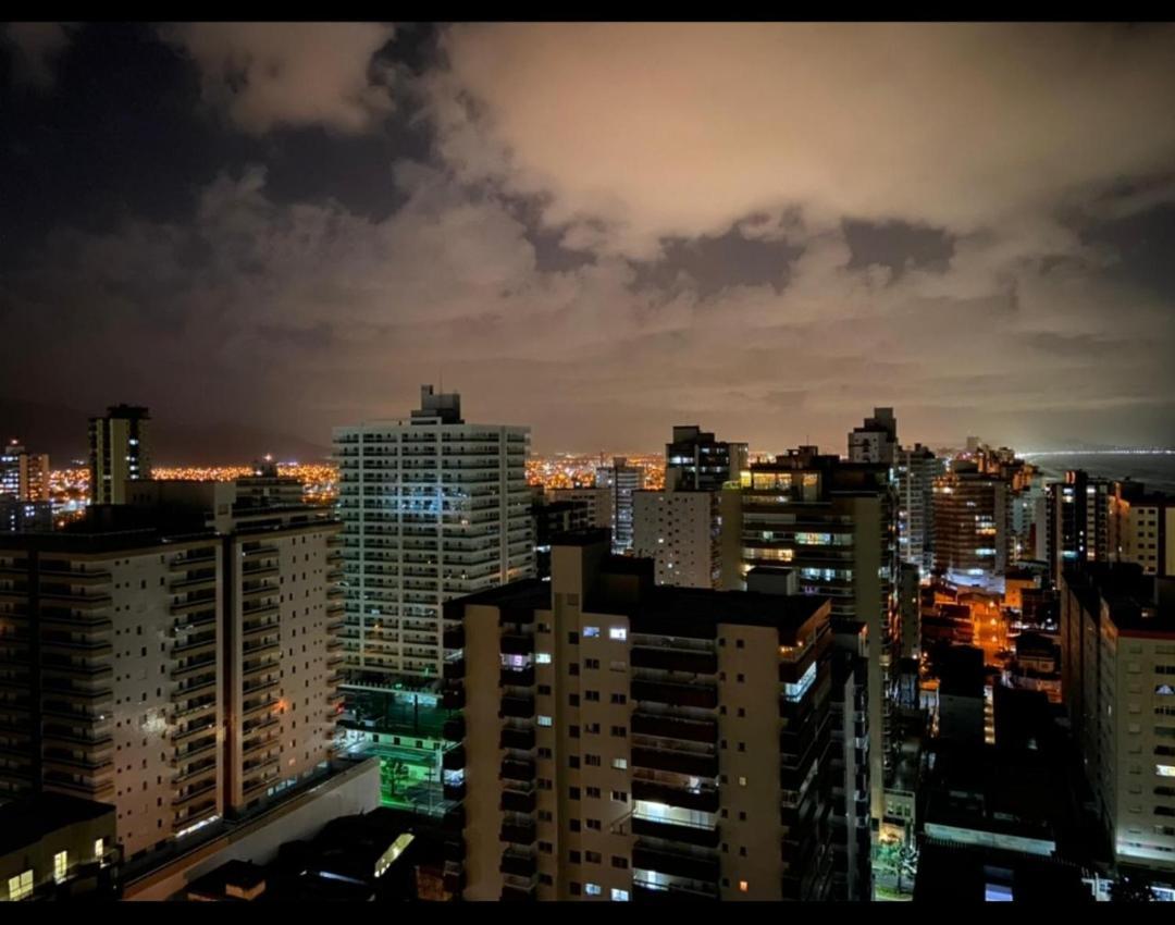Lindo Apartamento Pé na Areia Praia Grande  Exterior foto
